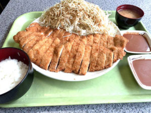 とんかつ大将のデカ盛り定食を食べに行こう【福岡・博多グルメ】